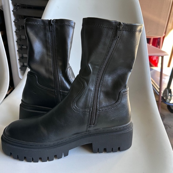 M&S Collection Chunky Sock Boots - Picture 2 of 4